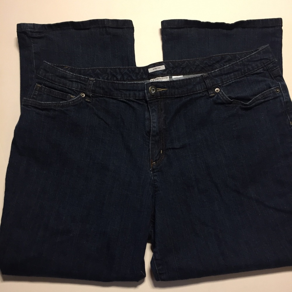 Liz Claiborne Plus Size Stretch Jeans